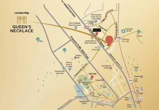 Location Plan of QUEEN'S NECKLACE